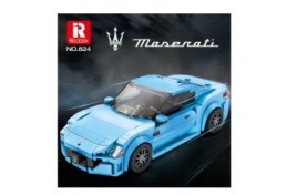 RBX00824 Maserati Sports Car in Blue 384 pc construction kit 1/8 scale